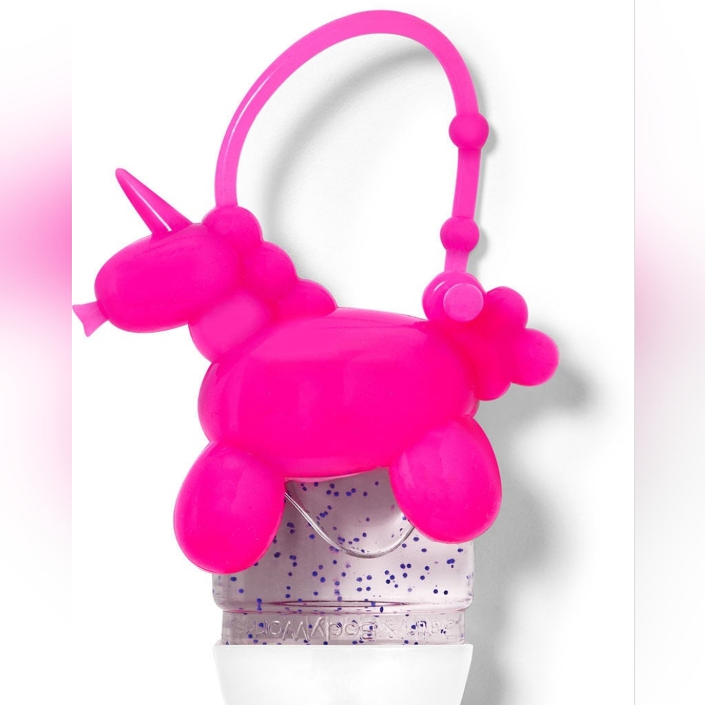 NWT pink unicorn hand sanitizer Holder
